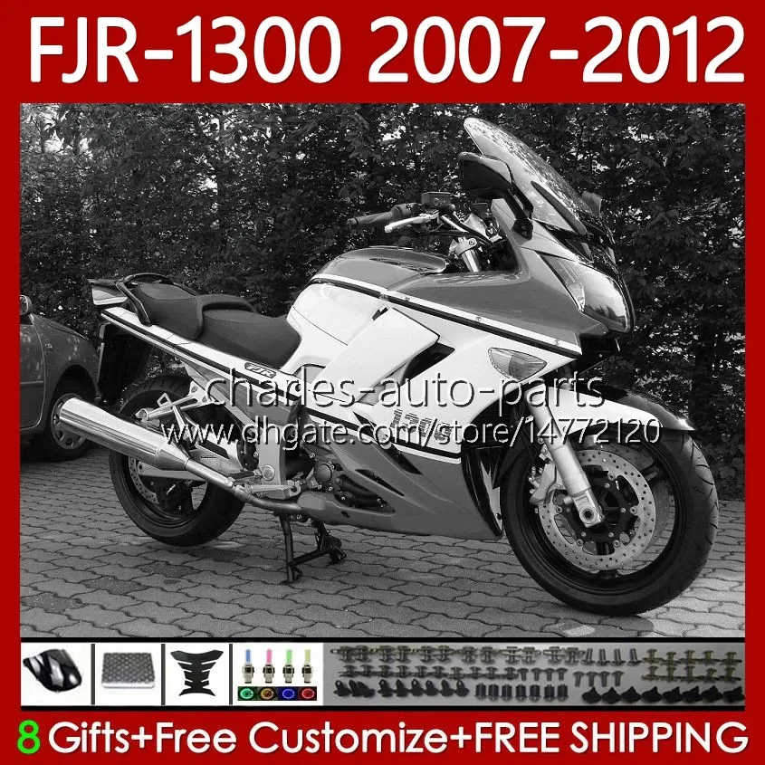 Body Kit For YAMAHA FJR 1300 FJR1300A FJR 1300 A CC 2001 2012 Bodywork