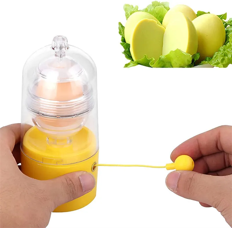 Wireless Electric Egg Yolk Mixer Rechargeable Egg Spinner Scrambler  Portable Golden Egg Maker Hard Boiled Egg Rotating Egg Mixer