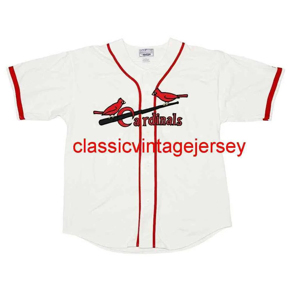 Men Women Youth Rare #6 Musial Baseball Jersey Embroidery Custom Any Name Number XS-5XL 6XL