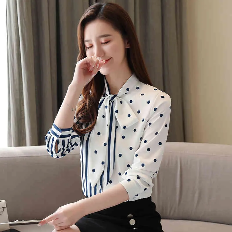トップス Gajess Ribbon Blouse White Ribbon blouse | Gajess