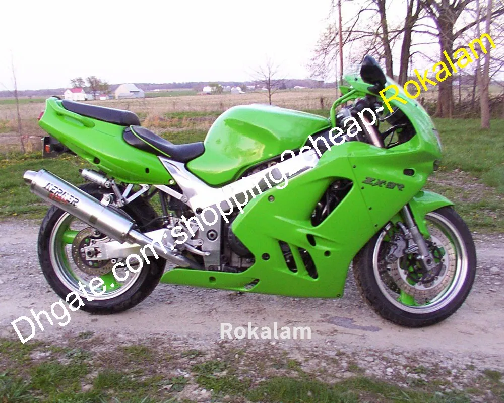 Sport Motorbike Kit For Kawasaki Cowlings NINJA ZX9R ZX-9R ZX 9R 9 R 1994 1995 1996 1997 Popular Green Fairing Kit