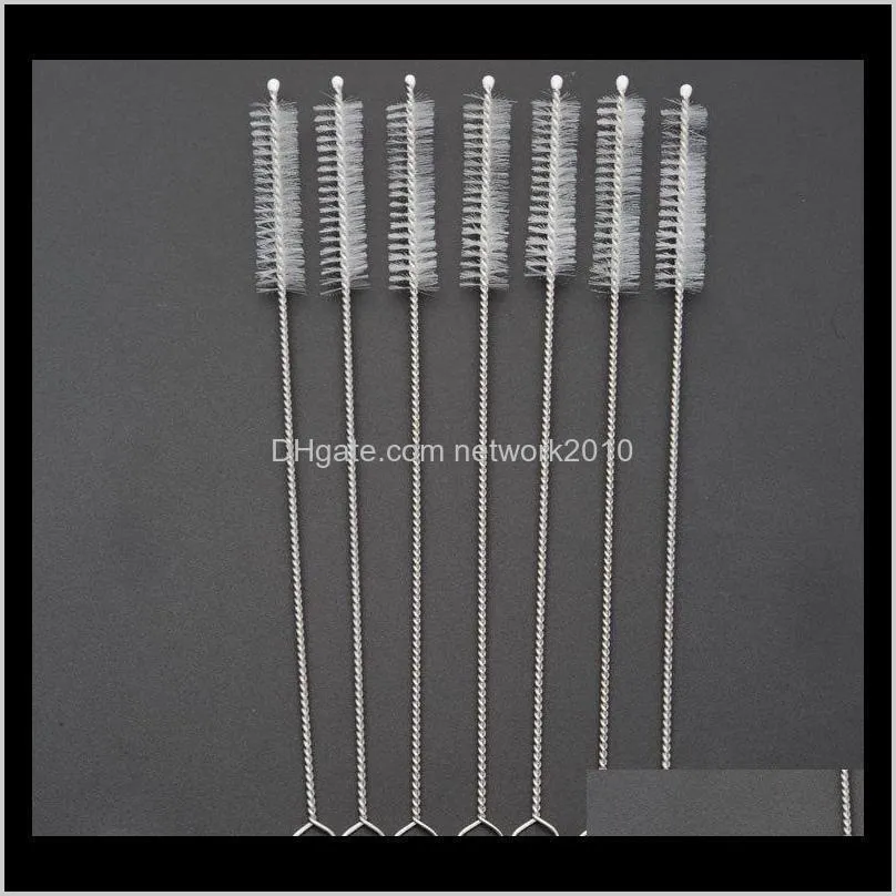 175*30*5mm 1000 piece stainless steel wire straw cleaner cleaning brush straws cleaning brush bottle brush 