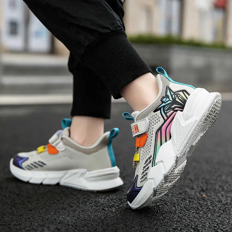 Casual Children s Sports Shoes Boys Fashion Comfortable Non slip Running Shoes Tennis Light and Breathable Zapatillas De Deporte G1025