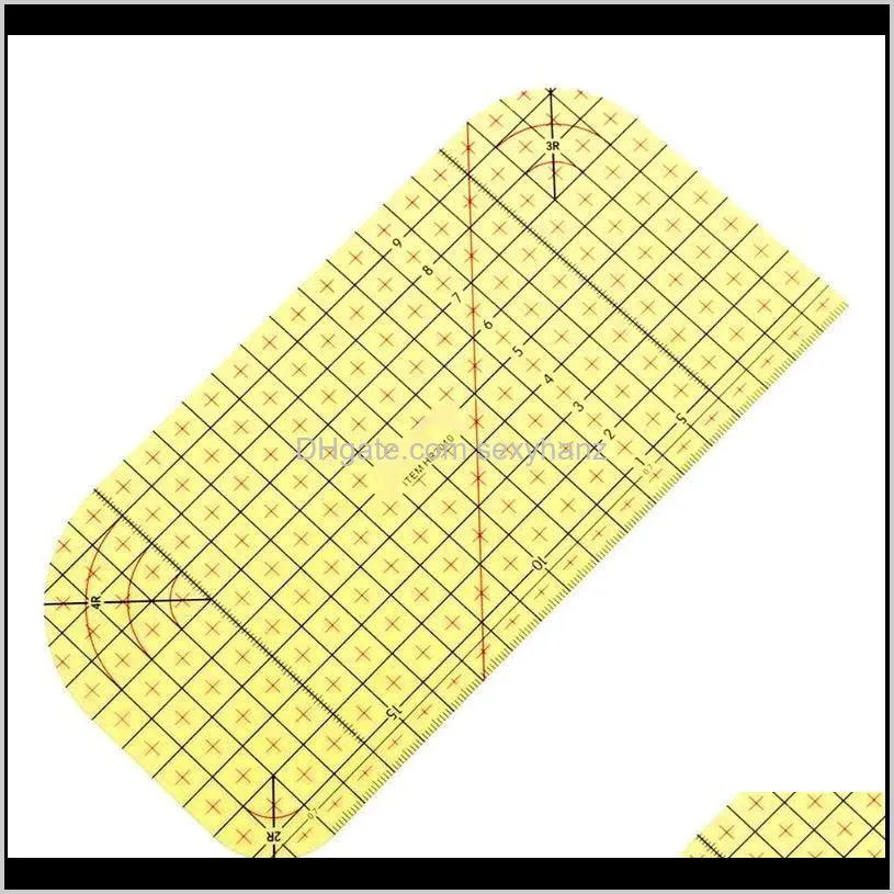 sewing ruler hot ironing measuring ruler diy patchwork sewing tools for clothing making hot perfectly press ironing nxii#