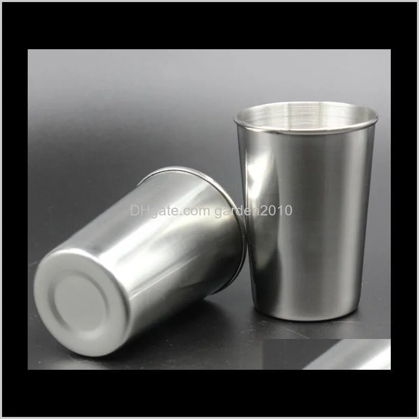 new drinkware cup stainless steel mug water bottle beer cup gargle toothbrush cup hip flasks