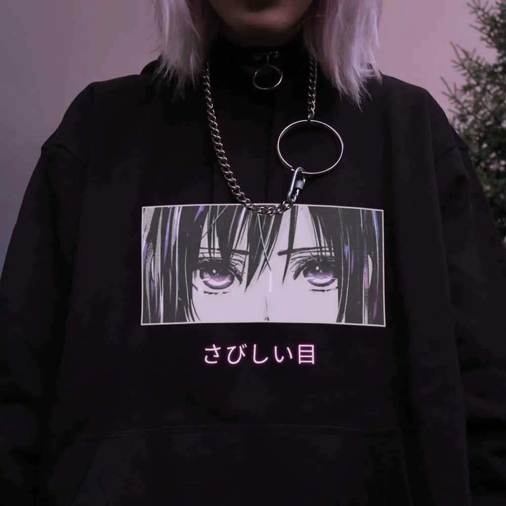 Harajuku Style Matalan Oversized Hoodie Autumn Casual Pullover