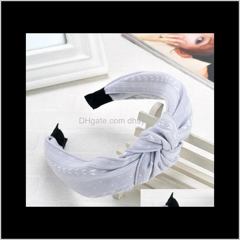 leaves wide hairband knot headband hair bow hairband for women hair accessories head wrap hair bands for women party gift