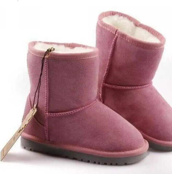 Prawdziwy Australia wysokiej jakości dziecięce chłopcy dzieci dziecięce dziecko 52-81 ciepłe buty śnieżne nastoletnie studenci śnieżne buty zimowe