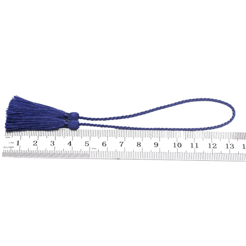 10pc Small Two Head Rope Tape Tassels Diy Pendant Jewelry Curtain Garments Decorative Accessories Handbag Pendant Craft Tassels