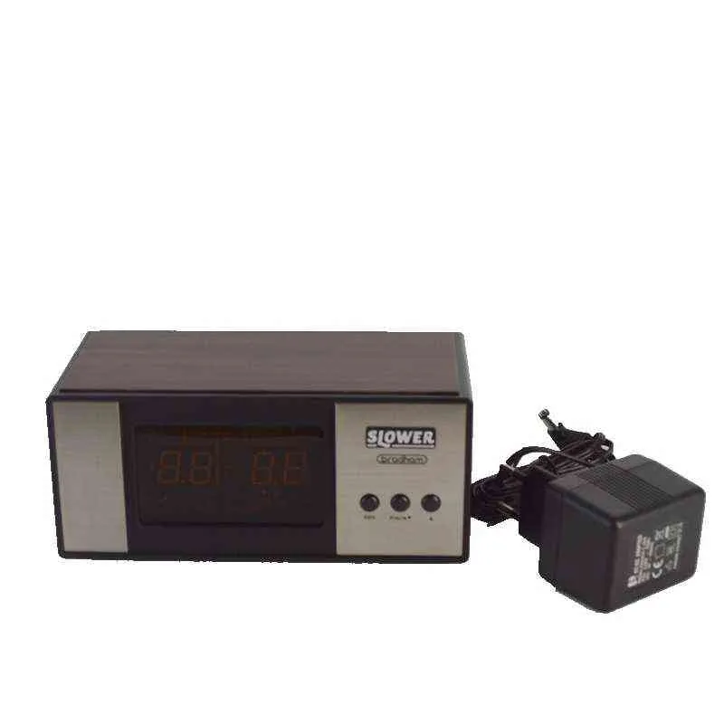 SLOWER DESK CLOCK 置き時計 LED式 bradham ブラハム 置き時計