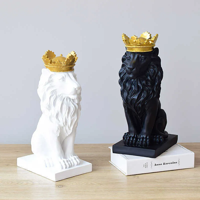 Statues Décoratives De Lion Pour Décoration Statue Figurine