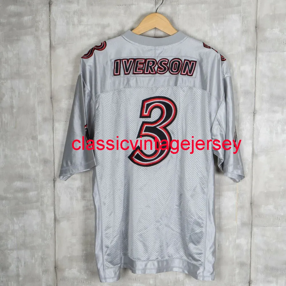 Allen iverson football jersey discount