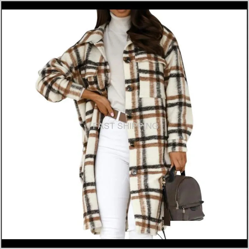 New Arrivals Winter Checked Women Jacket