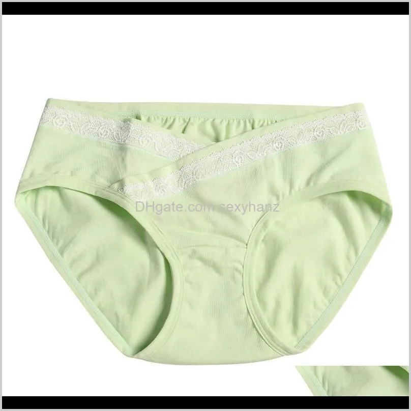 3xl plus size underwear women`s cotton panties sexy lace low waist seamless briefs female lingerie v-shaped maternity underpants