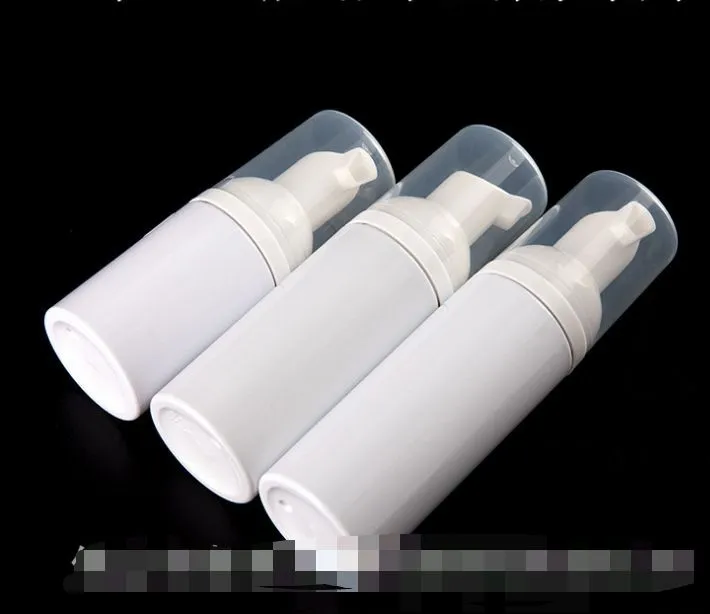 2021 botellas de espuma 30ml 60ml/80ml botella vacía con bomba de espuma 100ml botellas cosméticas de espuma blanca botella de agua con rodillo de espuma