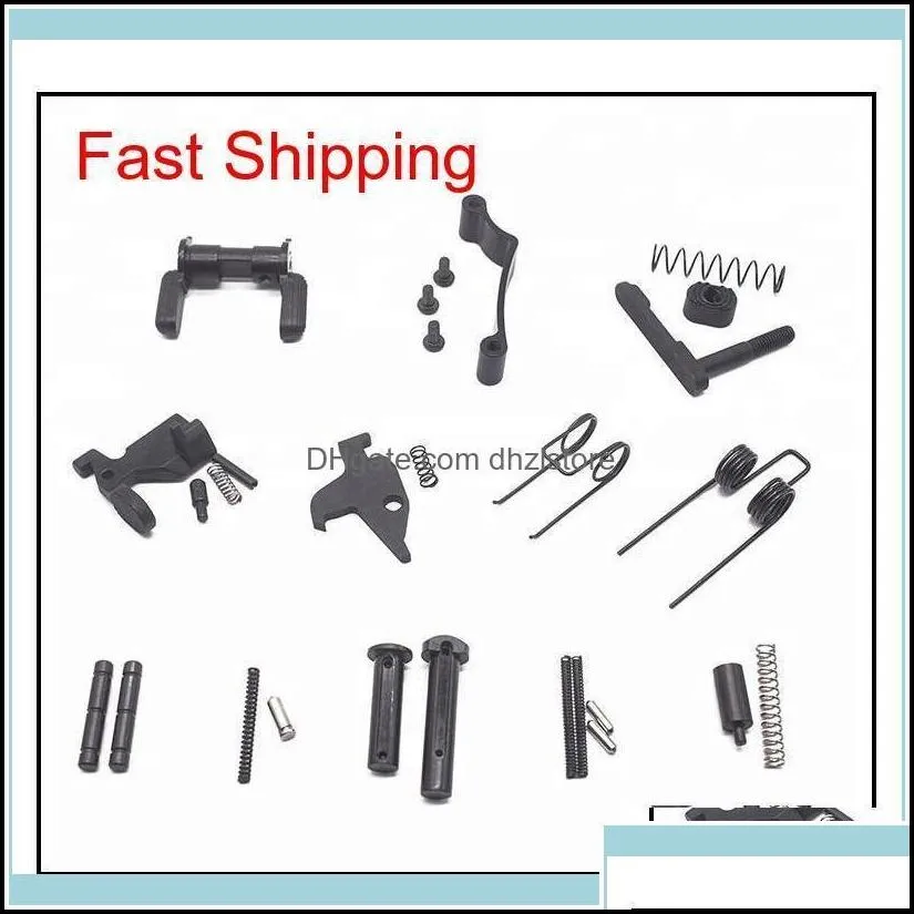 Others Aessories Tactical Geartactical Mil-Spec Enhanced Ar15 Lower Parts Kit Fit For 223 / 5Dot56 Zbt8N Drop Delivery 2021 Hg4Yb