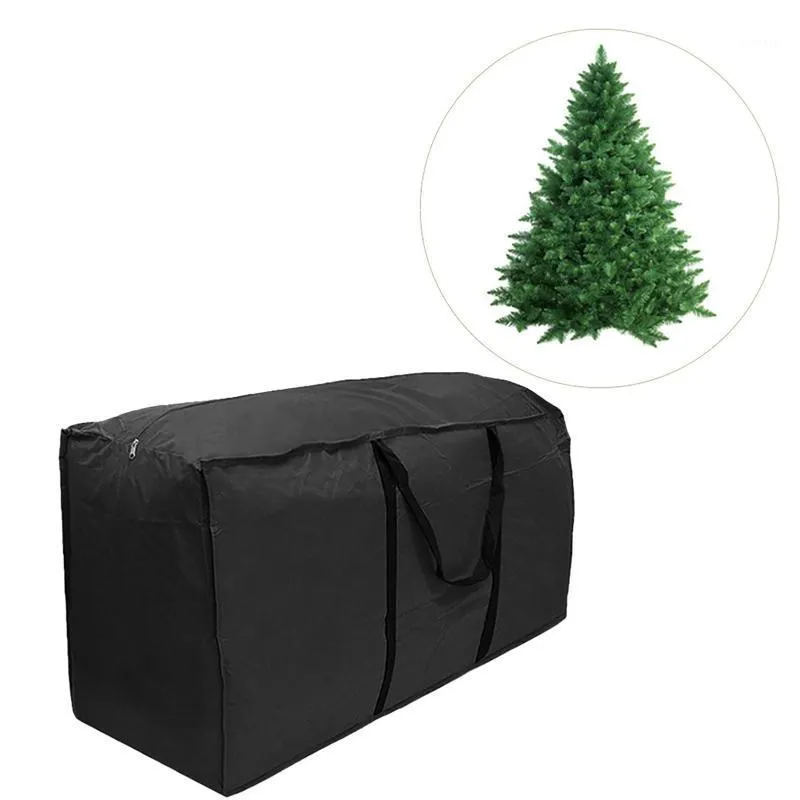 Сумки для хранения Садовые мебельные мебельные мебельные водонепроницаемые рождественские елки упаковывают мешочек