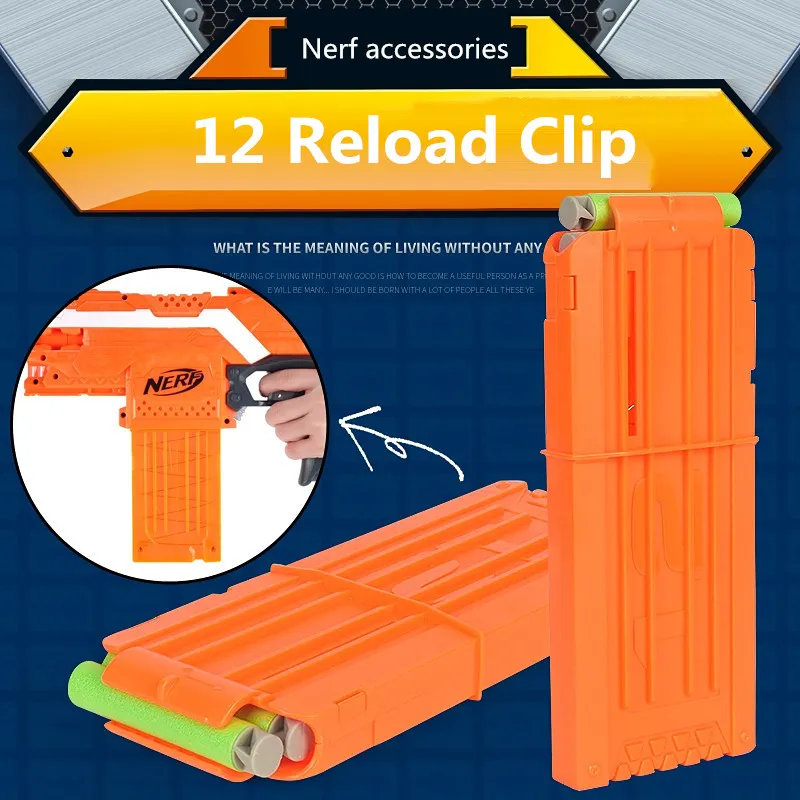 Anzüge für Nerf Zubehör Taktische Ausrüstung Gun Shuttle Bullet Bullet Clip  Kompatibel für Nerf Gun Kind Outdoor-Spielzeug