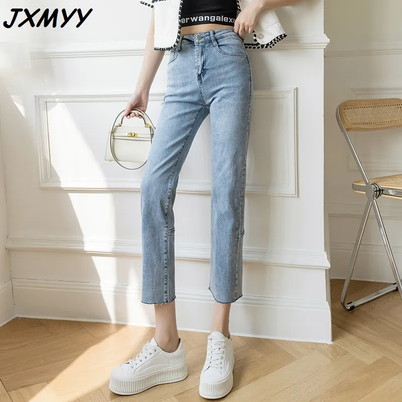 Jean cigarette femme taille haute deals