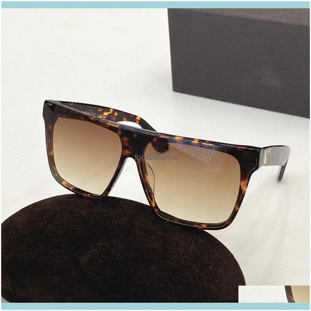 TOM FT0709 Top Original high quality Designer Sunglasses for men famous fashionable Classic retro luxury brand eyeglass Fashion design women Square frame