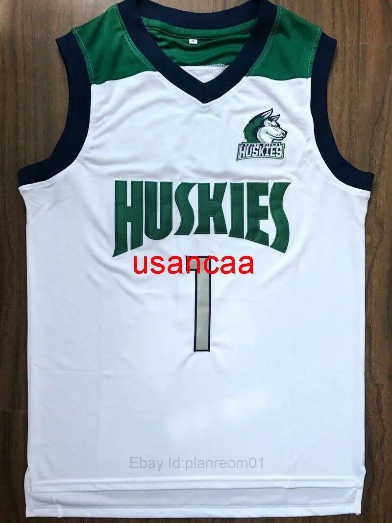 Lamelo Ball #1 Chino Hills Huskies High School Basketball Jersey Men's Sichled