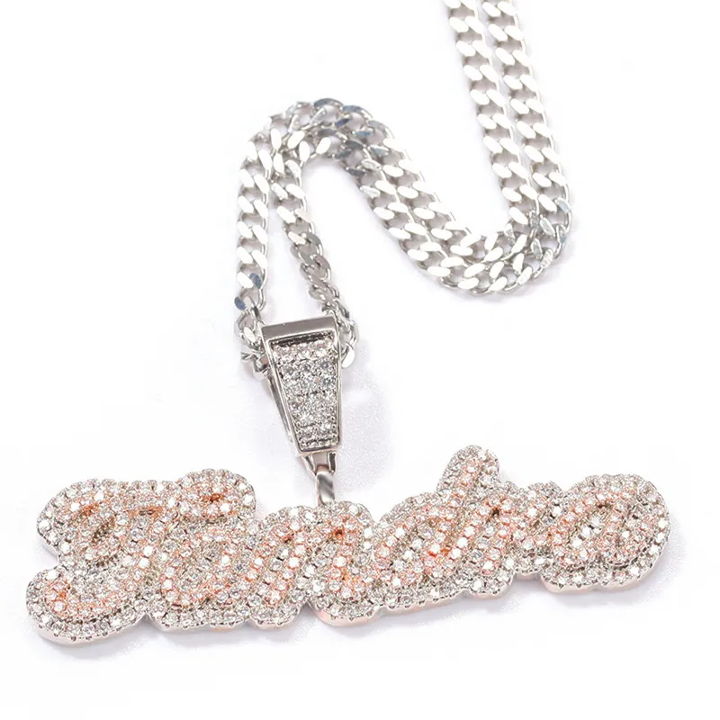Custom Name Letter Necklace, Gold Plated Brass... From Medofu ...