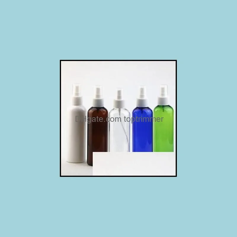 200ml Round Shoulder PET Spray Plastic Bottle Perfume Spray Bottle Fine Mist Make-up Bottles Are Bottled Separately