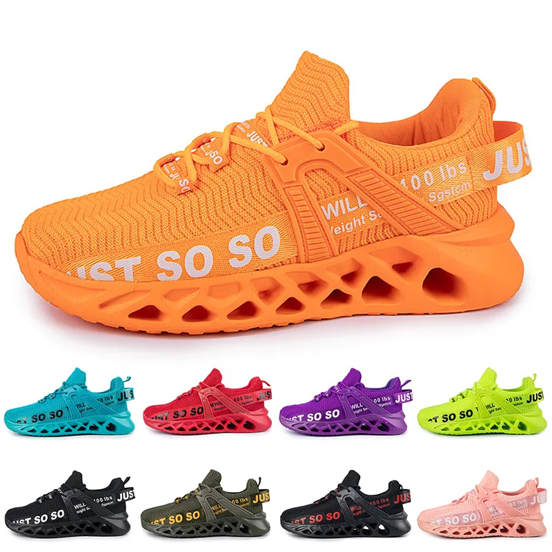 GAI discount men womens running shoes trainer triple black white red yellow purple green blue orange light pink breathable outdoor sports sneakers