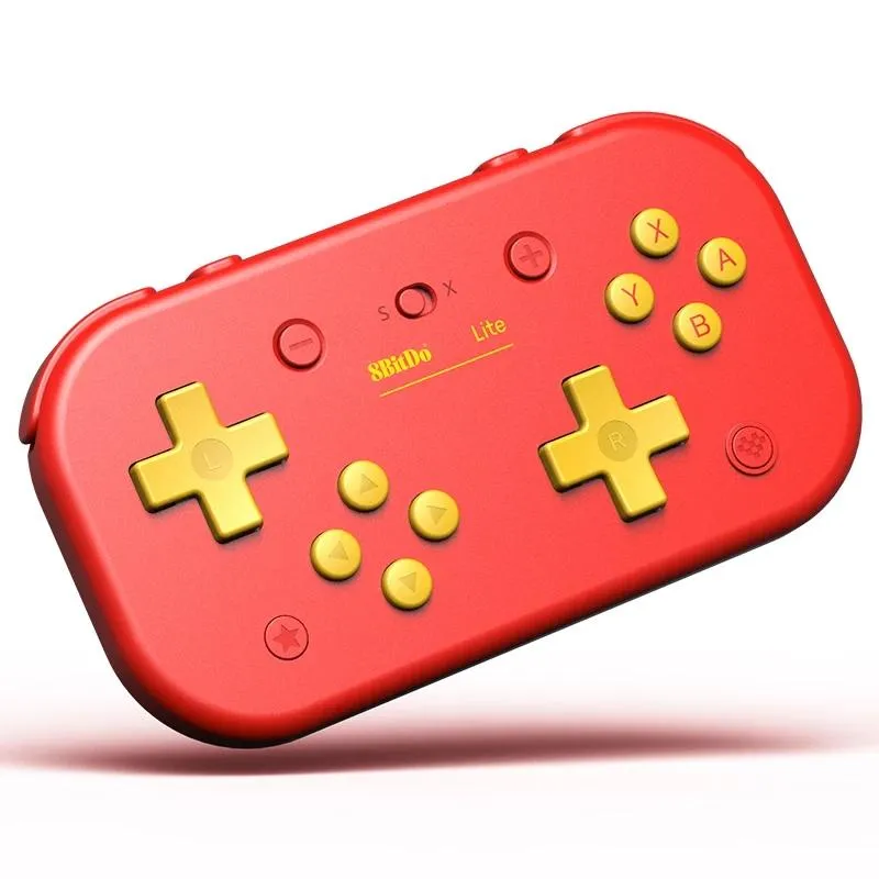 8BitDo Lite Contrôleur de jeu Bluetooth pour commutateur Raspberry PI Stream Windows Manette de jeu sans fil Joystick China Red Controllers Joys Joystick