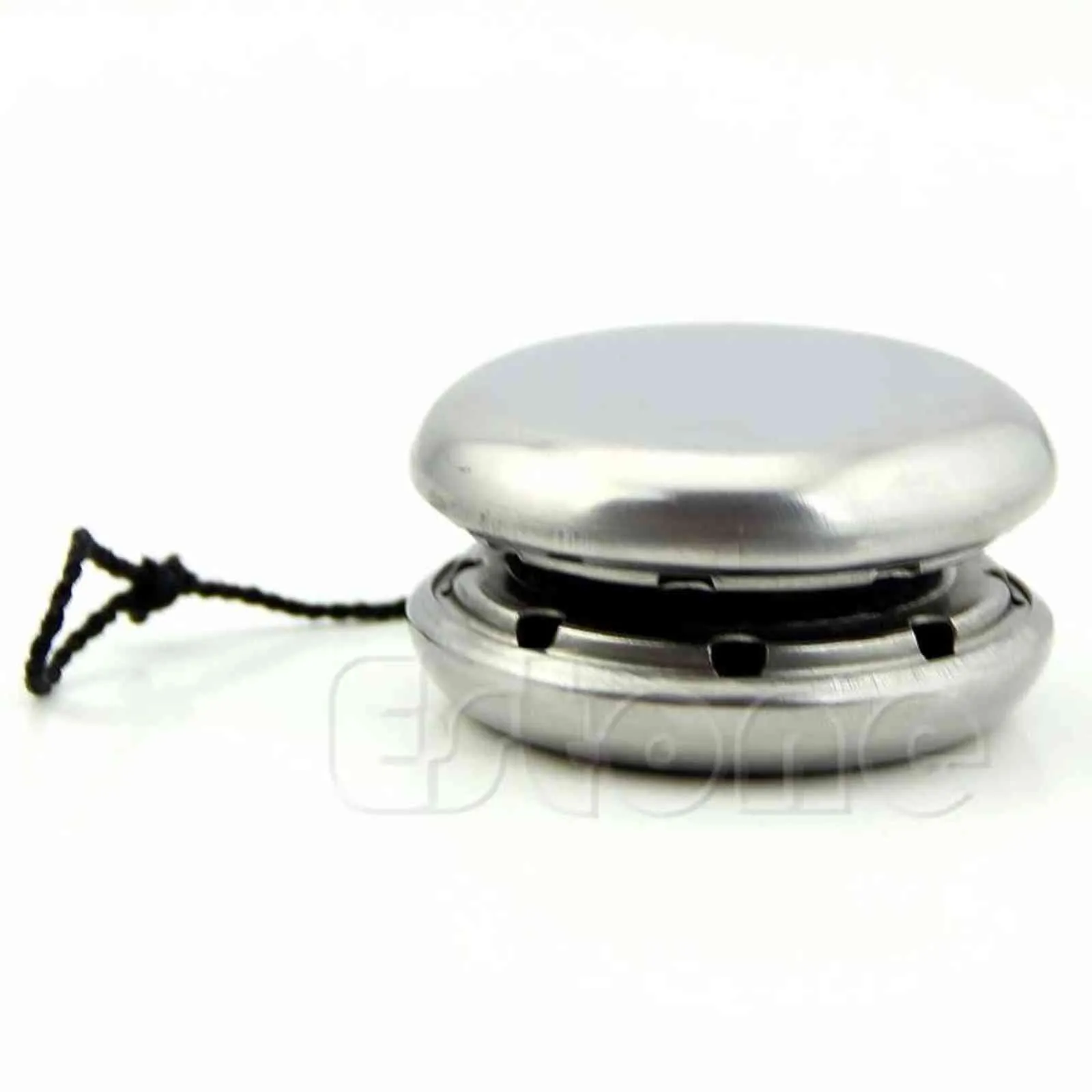 M89CProfessional Magic Stainless Steel Silver Round Yo-Yo Ball Toys With String Gift G1125