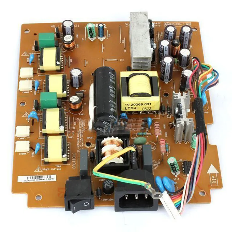 HP L1955のためのオリジナルLCDモニターの電源LED TVボード部品ユニットPCB 48.L1A02.A31 PD974