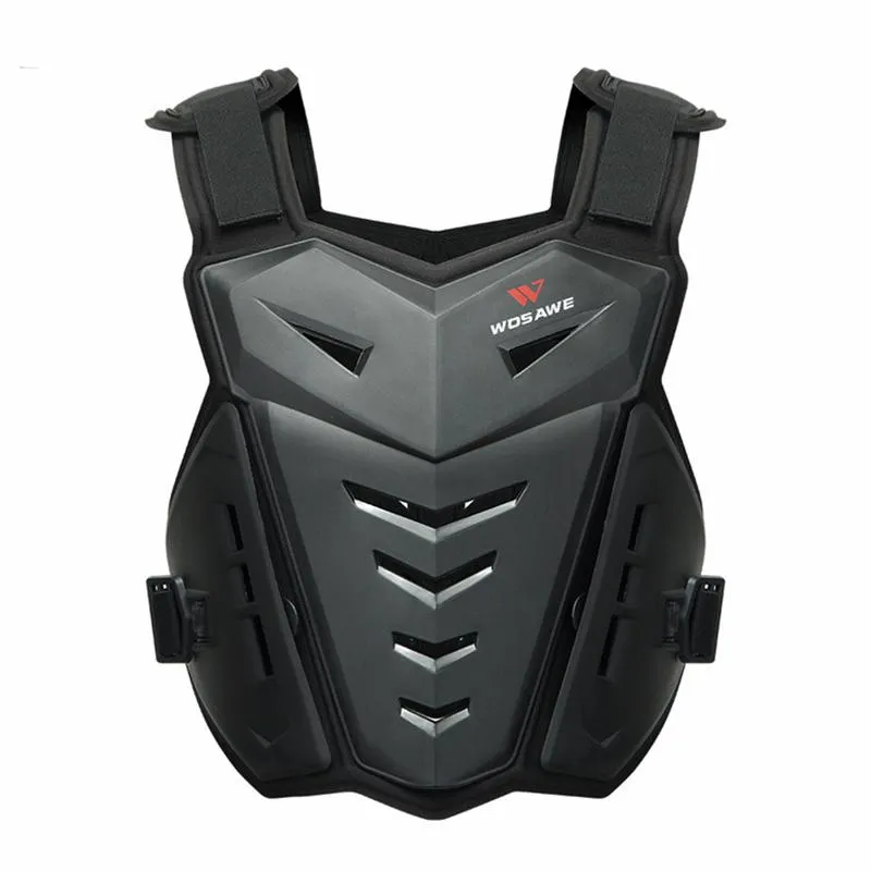 Motorcykel Armor Body Jacka Motocross Moto Vest Back Chest Protector Off-Road Dirt Bike Skating skyddsutrustning