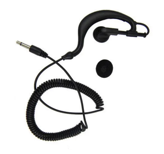 2021 Prise 3,5 mm Type G Écouteur uniquement, écouteur reçu uniquement pour talkie-walkie baofeng, radio bidirectionnelle, haut-parleur, microphone