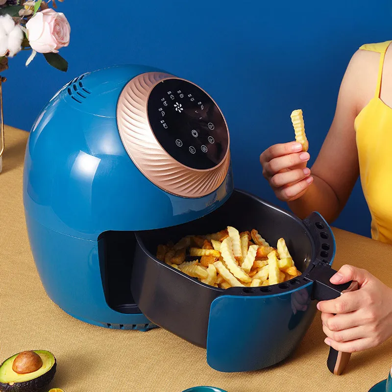 Original Konka Air Fryer 3.5L Inteligente Automático Automático Elétrico Forno Multi-Funcional Sem Fritos Sem Fios