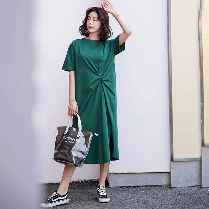 SURMIITRO Korean Style Women's Summer Sundress - Long oversized t shirt women, Short Sleeve, Sun Maxi Dress for Parties (210712) SURMIITRO Korean Style Women's Summer Sundress - Long oversized t shirt women, Short Sleeve, Sun Maxi Dress for Parties (210712)