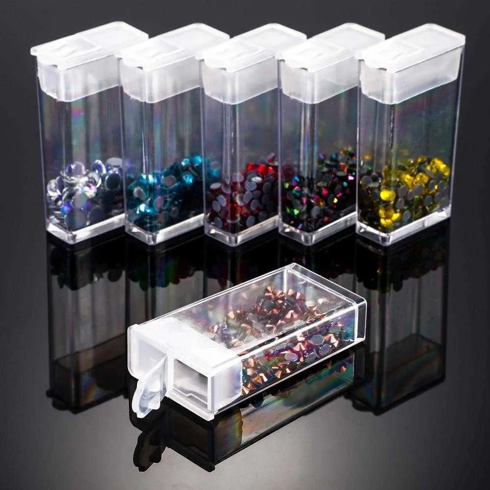 56/28 Grids 5d Diamond Painting Accessories Storage Box Diamond Painting  Drill Storage Box Transparent Container