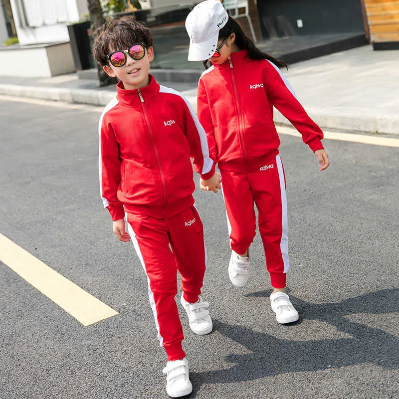 Matching Family Outfits Mother Daughter Jacket Pants Set Spring Autumn Clothes