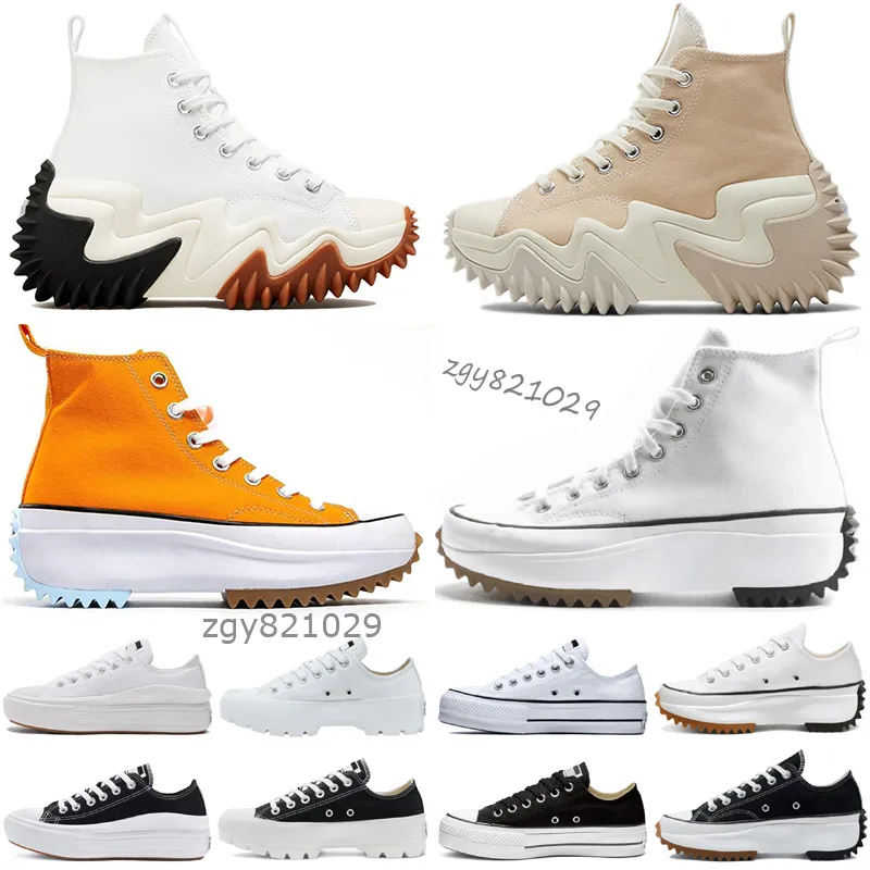 Klassieke canvas mannen dames casual schoenen sneaker platform schoen triple zwart wit high low heren dames sport sneakers 35-40 zgy6