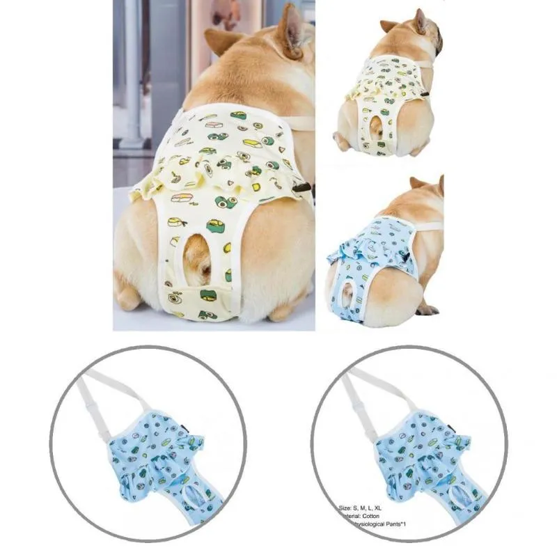 FurryWear Soft Diaper Elastic Puppy Shorts Non Shrink, Non Sticky, Hair Free Sanitary Pants For