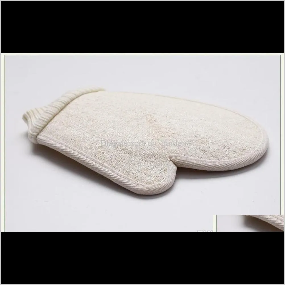 loofah sponge bath gloves scrubbing exfoliating gloves magic peeling gloves exfoliating tan removal mitt for body spa sn1364