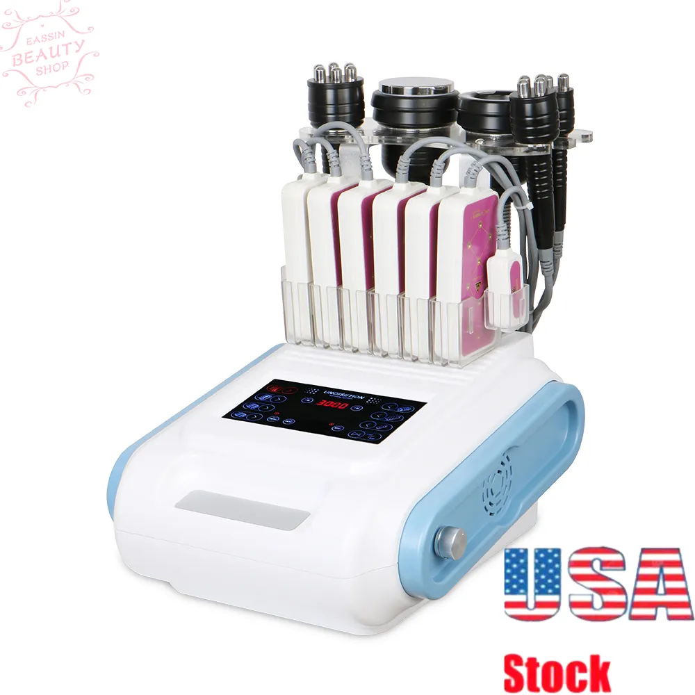 Newest 40K Ultrasonic Cavitation Fat Loss Photon RF Body Slimming Machine Facial Care Beauty Device