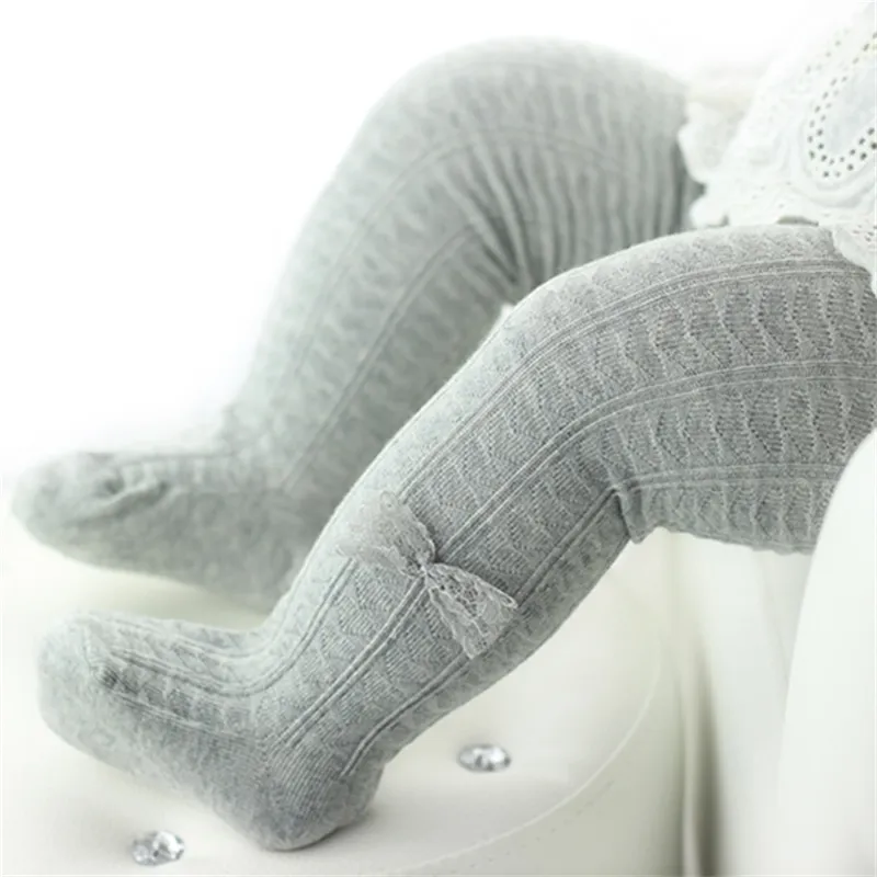 Baby / Toddler Comfy Bow Decor Tights