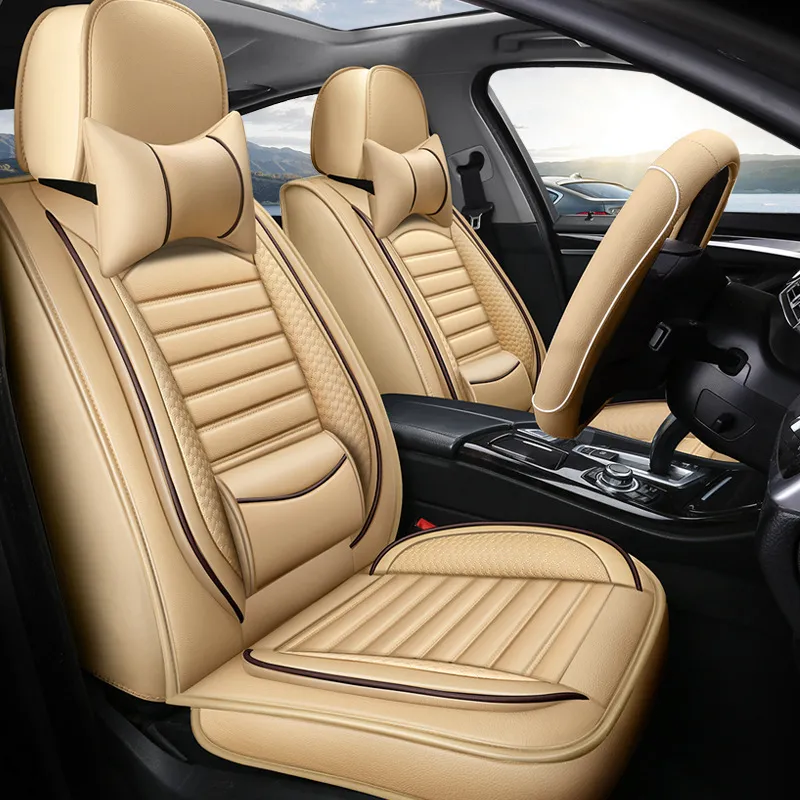 Waterproof PU Leather Autozone Seat Covers For Toyota, Hyundai