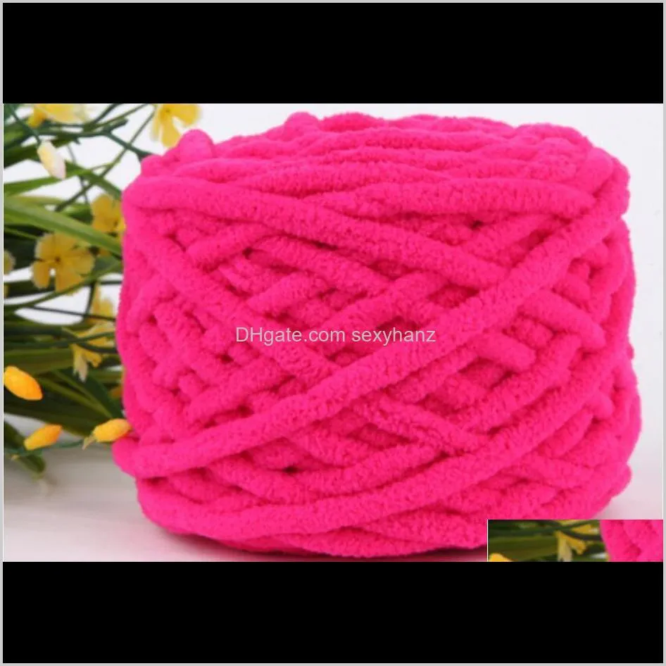 2020 ice bar coarse yarn single strand knitting hand yarn diy knitting bag yarn hand scarf line