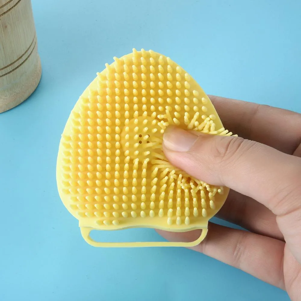 Silicone Bath Brush Pet Baby Multi-function Shampoo Massage Bath Brush Soft Clean Scrubbing Artifact Bath Brushes w-01314