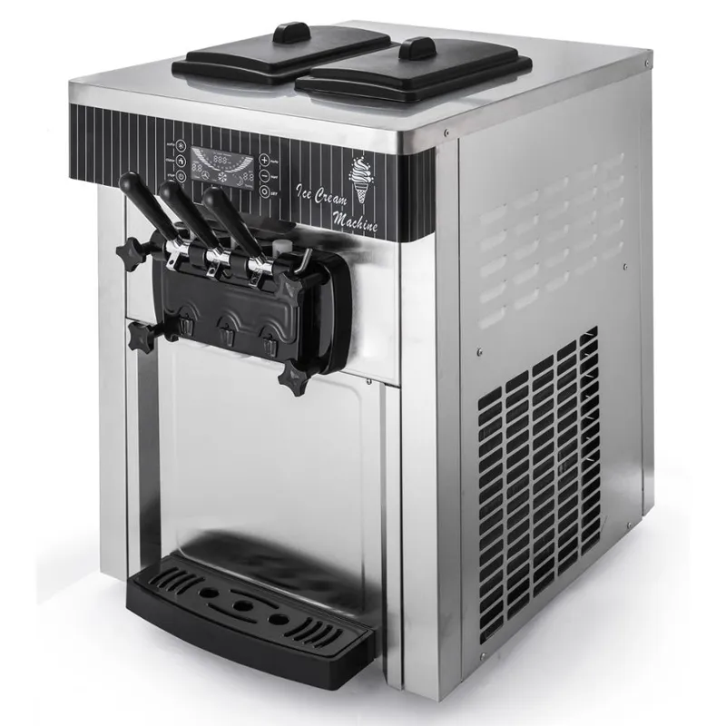 Maszyna do lodów komercyjnych Miękki serwer Vending Mały Desktop W pełni Automatyczne Sundae Twórcy