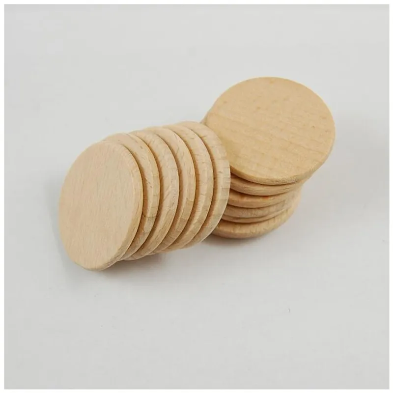 30 Unfinished Beech Round Wooden Discs 37mm Smooth Cube Flat Shapes For  Baby Teething And Childrens Play Customizable 113 B3 From Dp02, $3.13