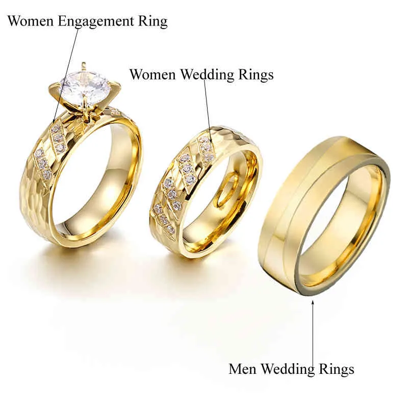Gold Infinity Love Ring Set For Couples Anniversary Promise Simple Gold Ring  For Women And Men, Boyfriend/Girlfriend Style G1125 From Sihuai05, $7.53 |  DHgate.Com