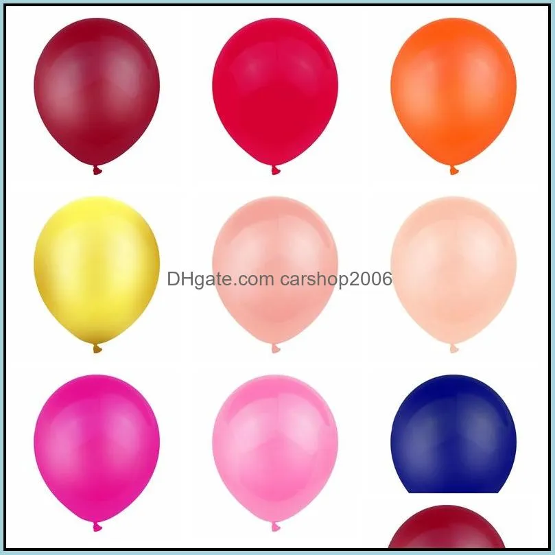 Thick Latex Balloon Full Moon Housewarming Graduation Wedding Birthday Party Balloons Supplies HWC7360