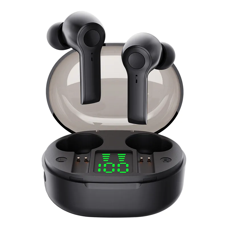 Bluedio D4 tws wireless earphones portable sport earbuds touch control BT 5.1 in ear headset with led battery display headphone